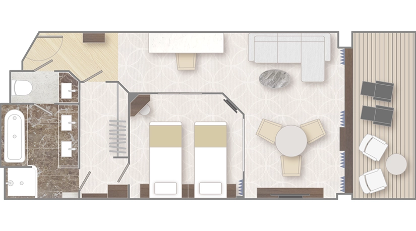 Penthouse Suite floor plan